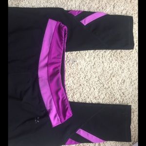 Black and Purple RBX leggings